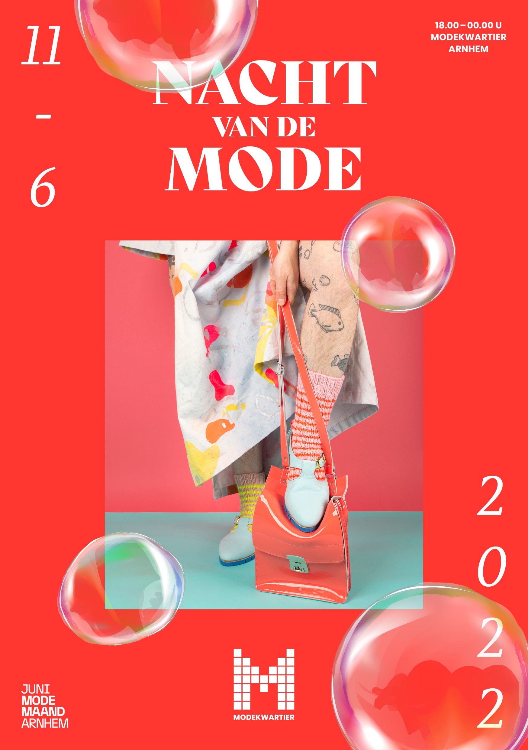 Nacht van de Mode poster 2022